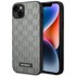KARL LAGERFELD Zaštitna futrola Saffiano Mono Metal Logo, za iPhone 14 Plus 6,7", siva